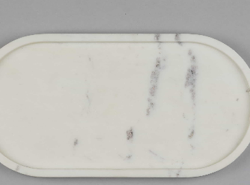 Oval Marble Tray