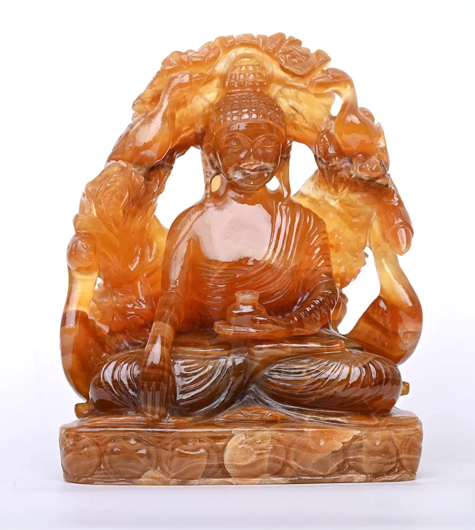 Buddha In Chalcedony