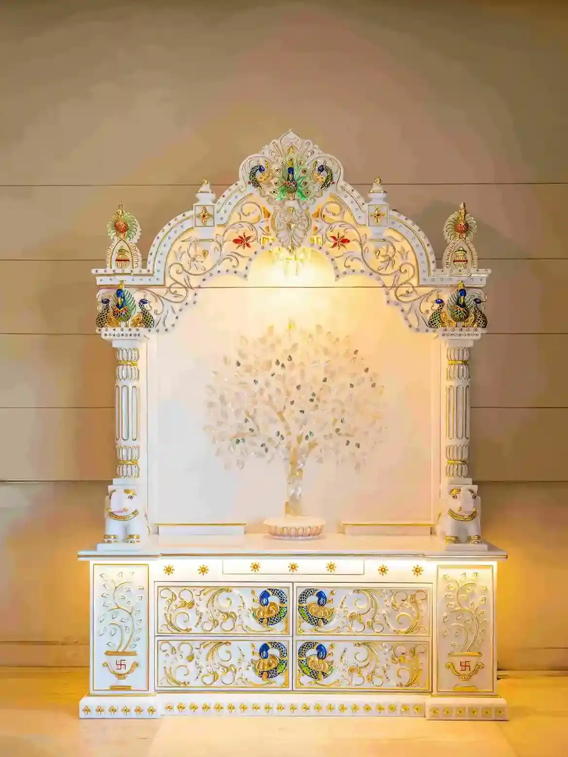 6ft wide Marble Temple