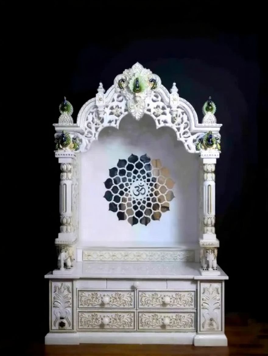 4ft wide Marble Temple