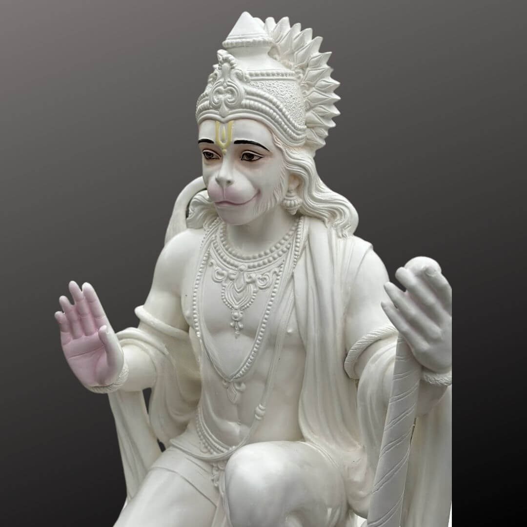 Lord Hanuman Idol 4ft - Image 2