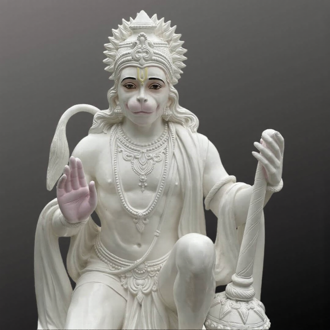 Lord Hanuman Idol 4ft - Image 3