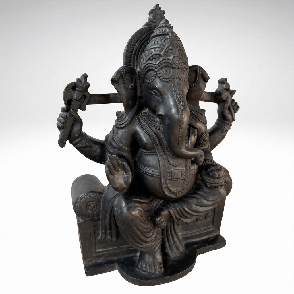 1.5 feet ganapathi statue - Image 2