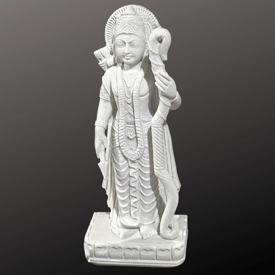 Ram Darbar Murti Marble 24 "