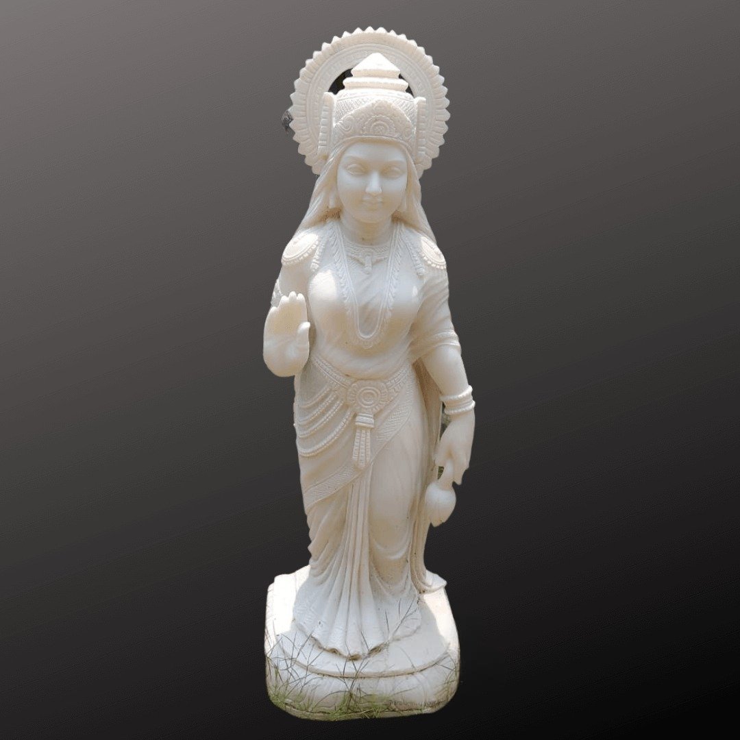 Ram Darbar Marble Statue 4ft - Image 2
