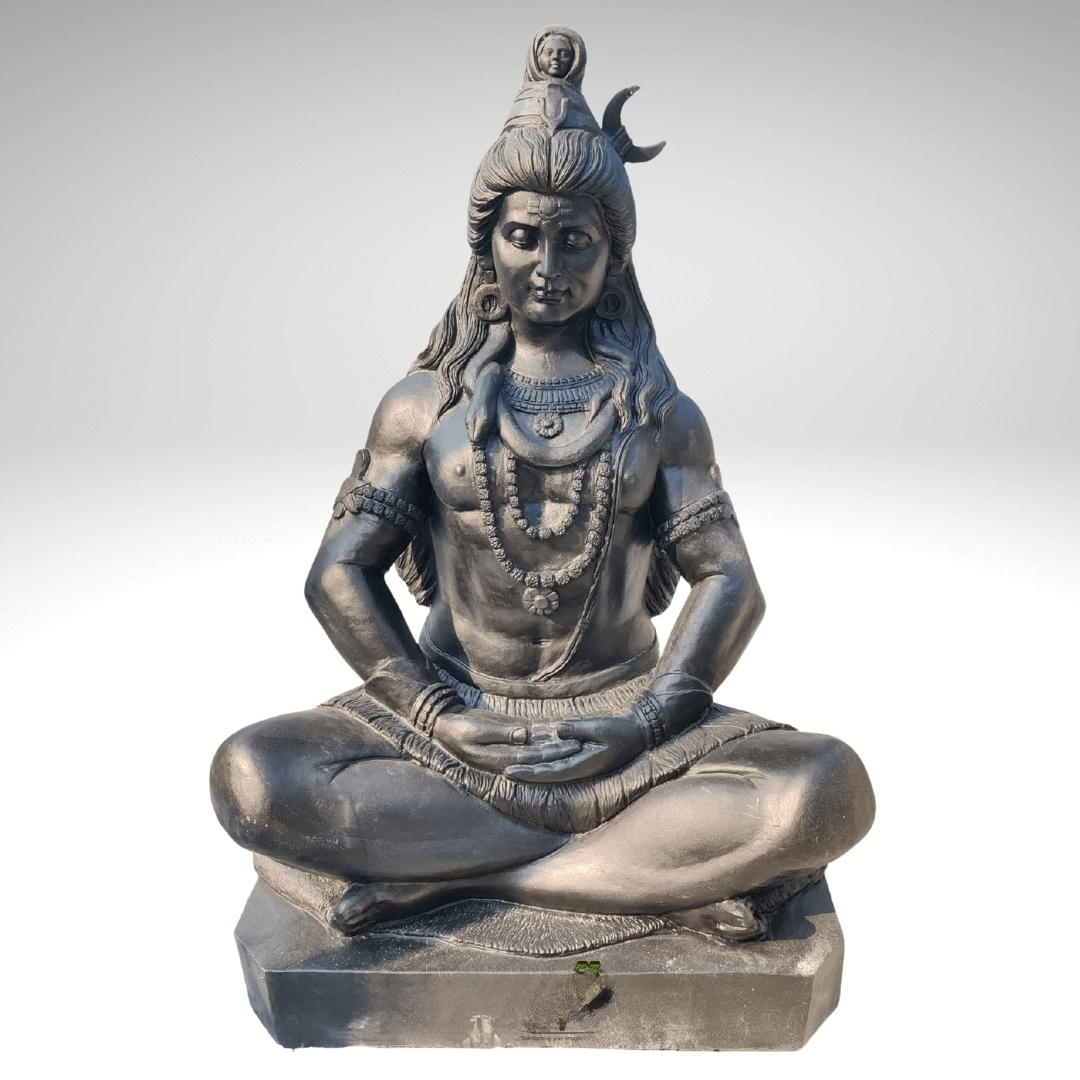 Black Shiva Statue 4ft