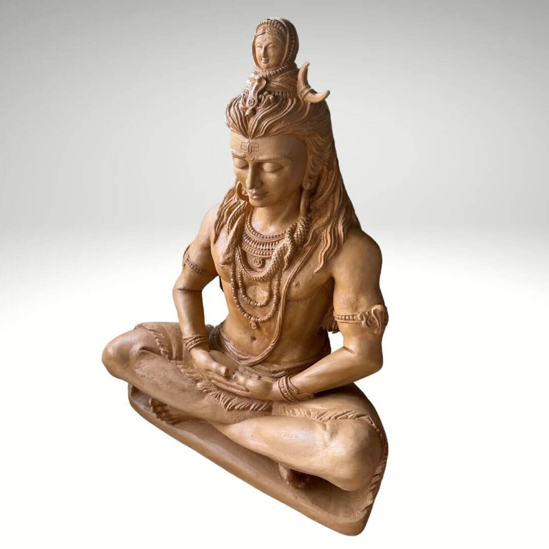 3 feet Stone Shiva Statue - Image 5