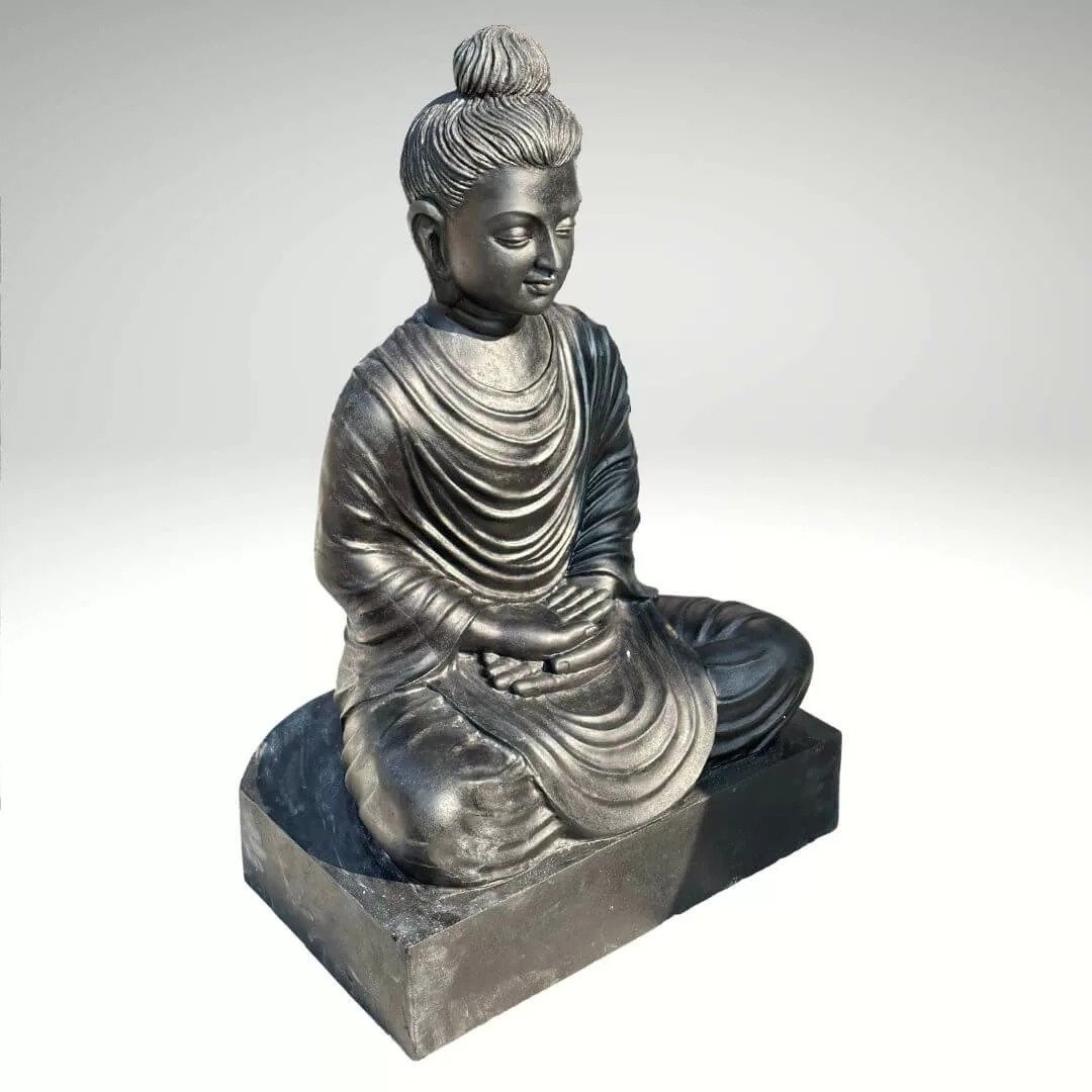 2.5 feet Buddha Stone Statue - Image 5