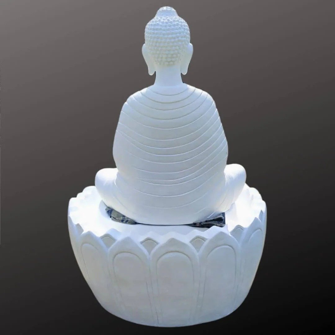 Buddha Statue Water Fountain 4ft - Image 8
