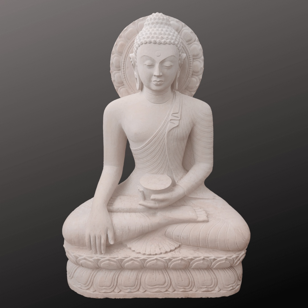 4 feet Buddha Stone Statue