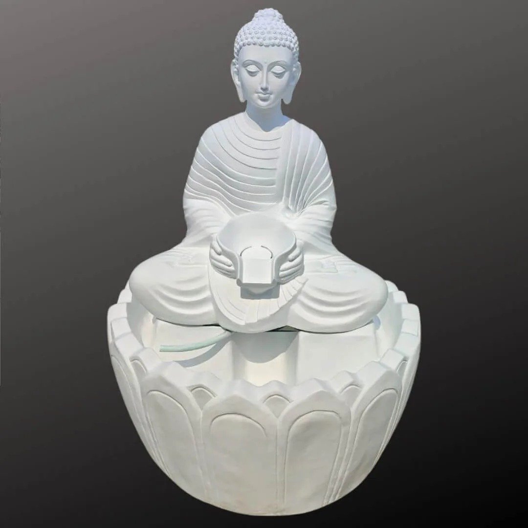 Buddha Statue Water Fountain 4ft - Image 6