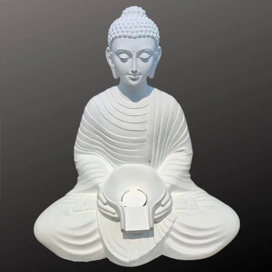 Buddha Statue Water Fountain 4ft - Image 5