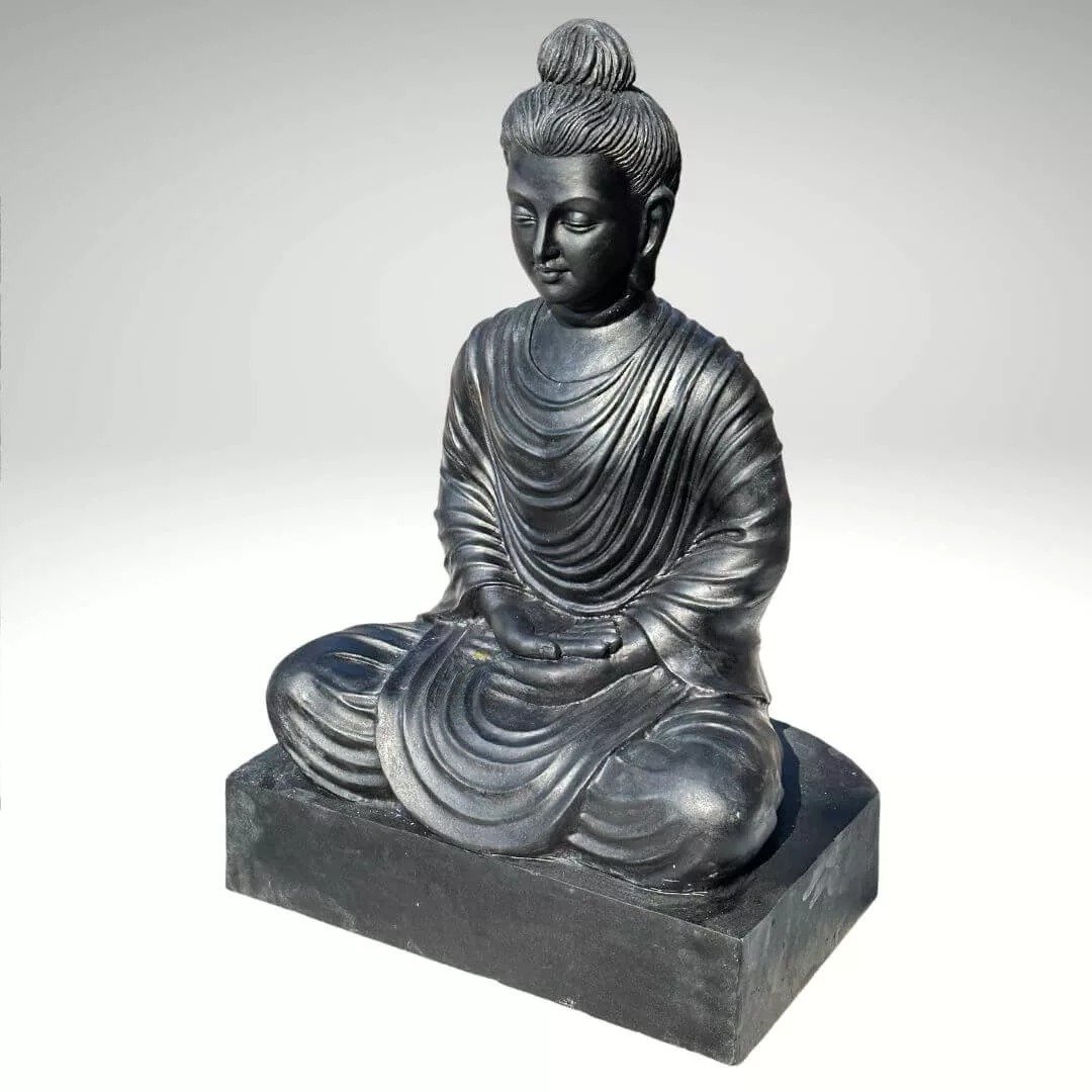 2.5 feet Buddha Stone Statue - Image 4