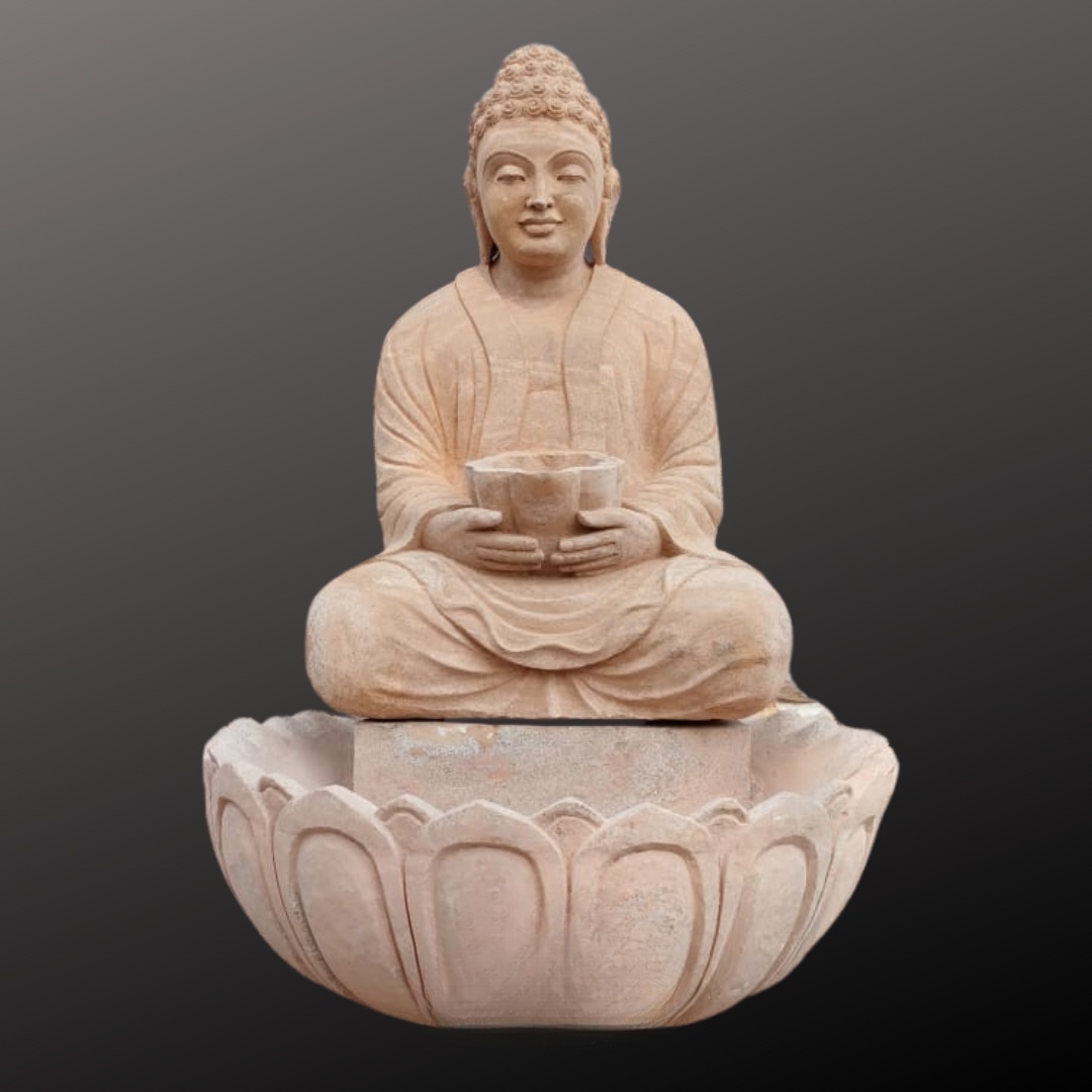 Buddha Fountain Statue 3.5"