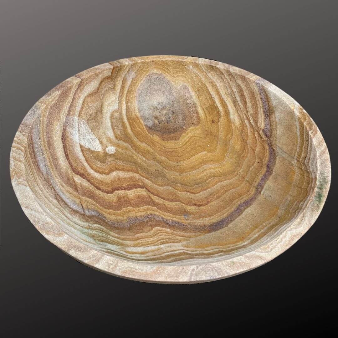 Stone Urli Statue 15″ - Image 2