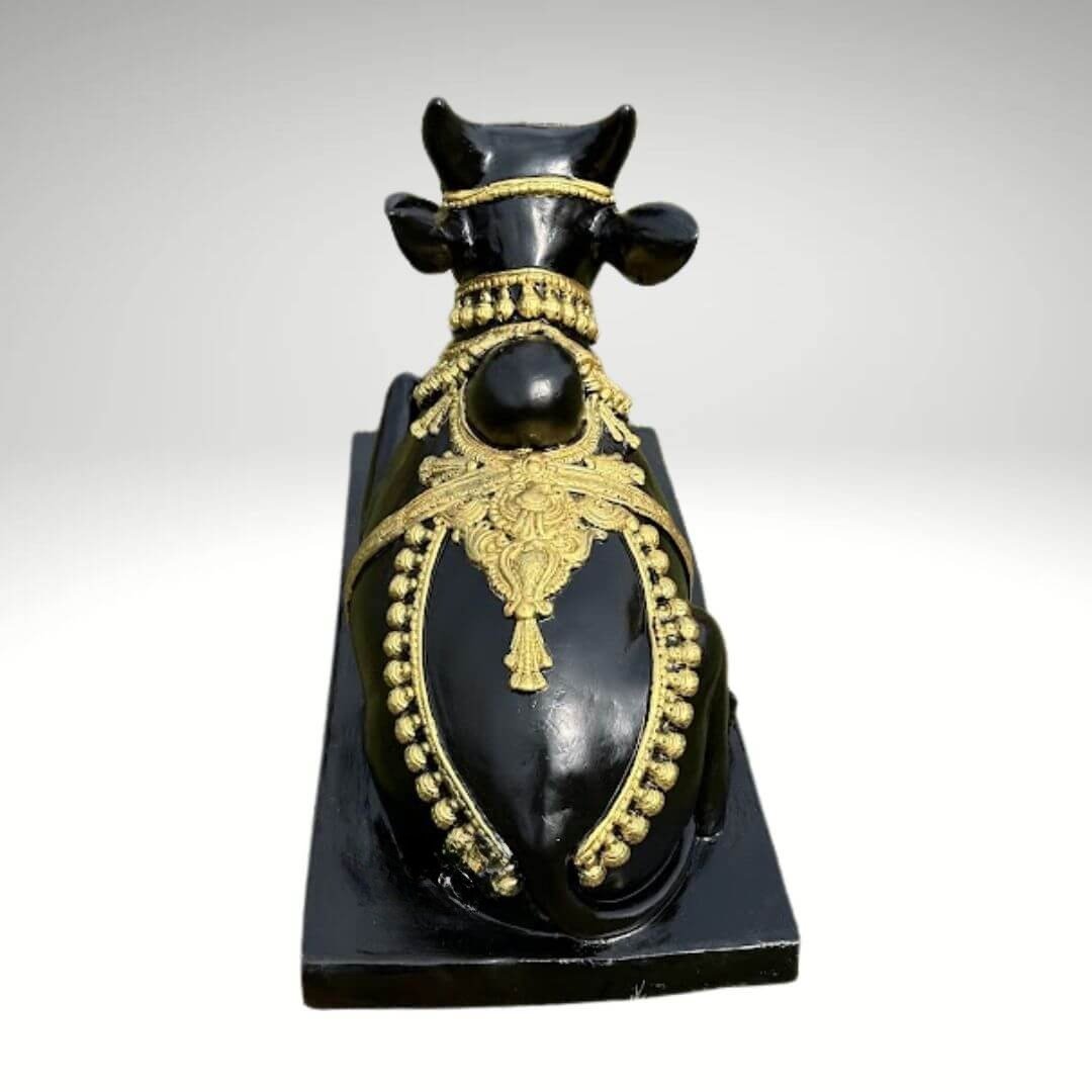 Decorative Nandi Sculpture 30″ - Image 3