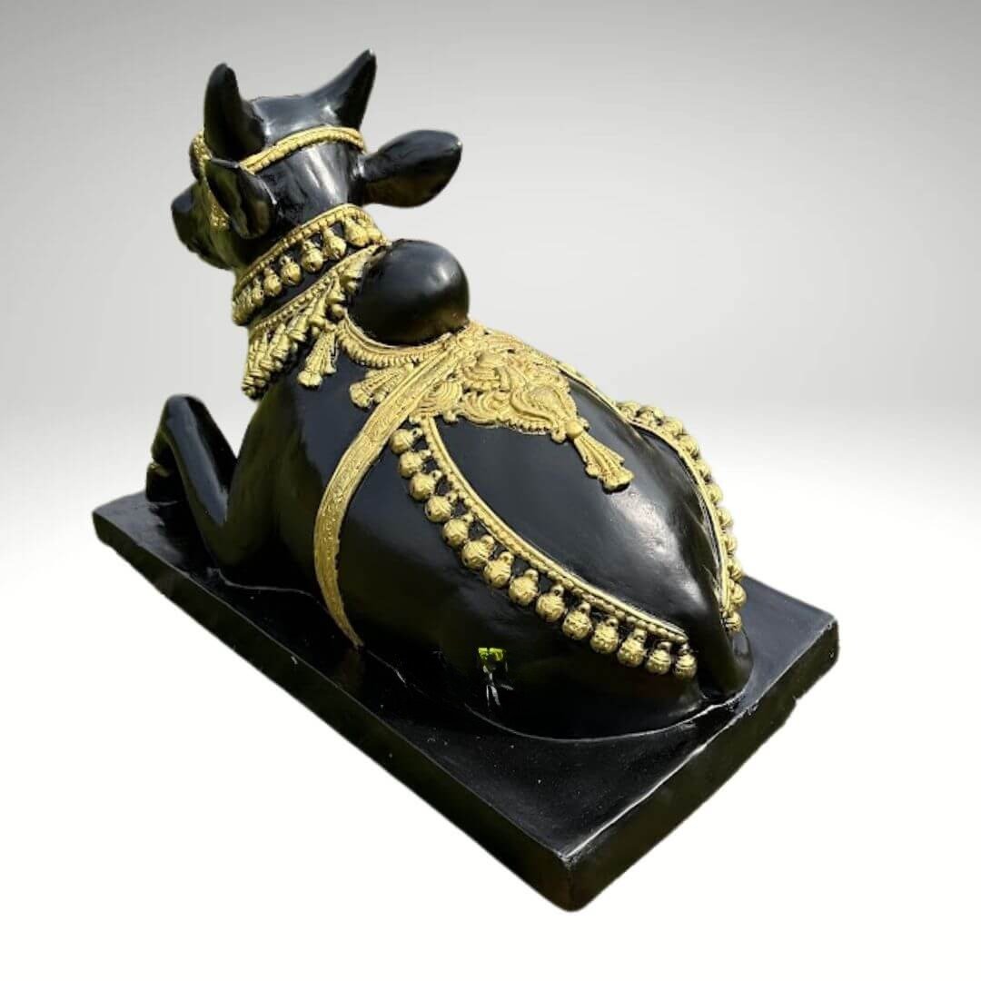 Decorative Nandi Sculpture 30″ - Image 2