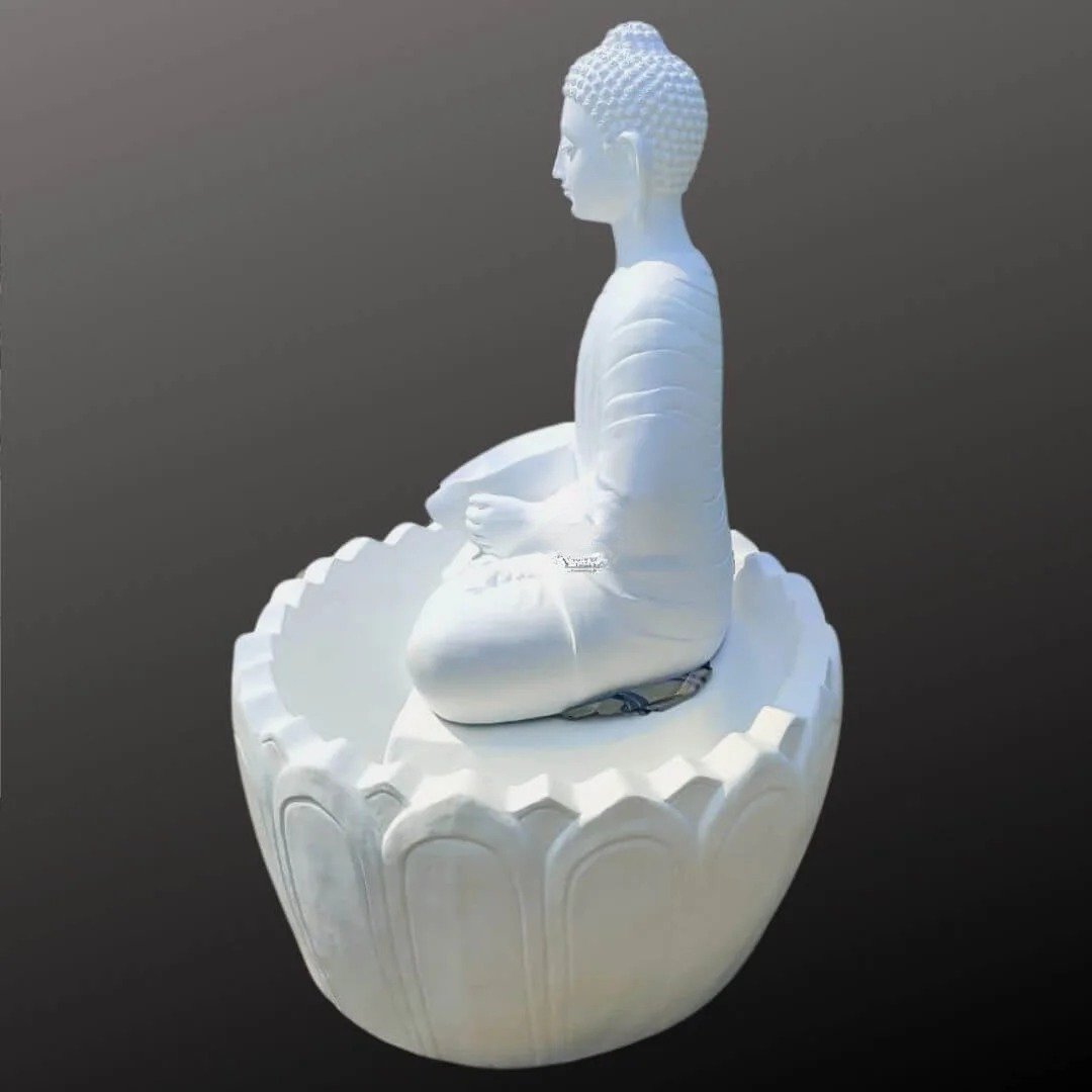 Buddha Statue Water Fountain 4ft - Image 2
