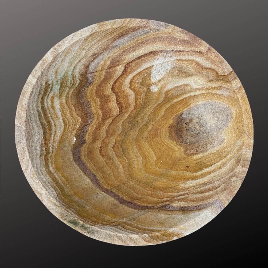 Stone Urli Statue 15″ - Image 4