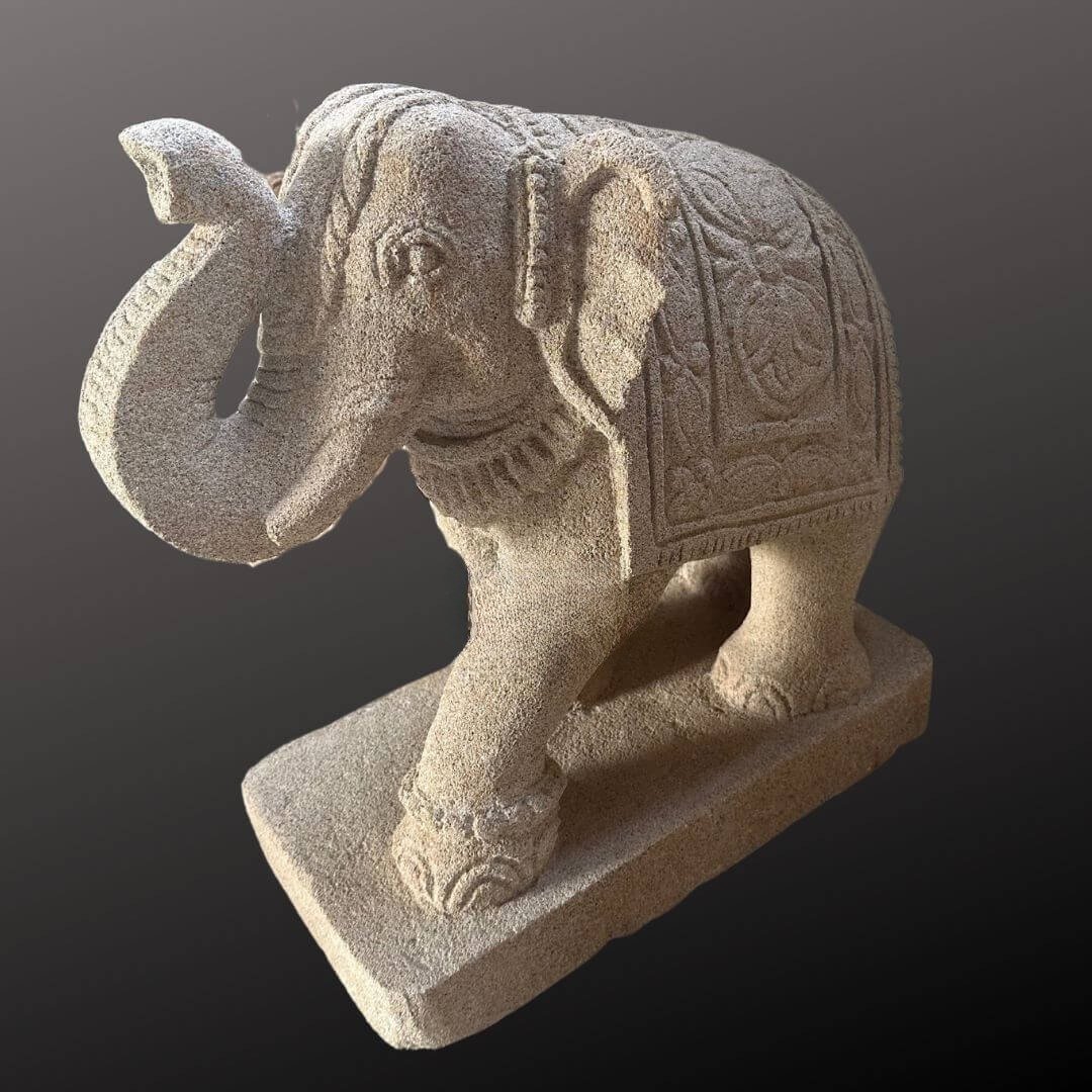 Elephant statues for Garden Decor 1.5ft