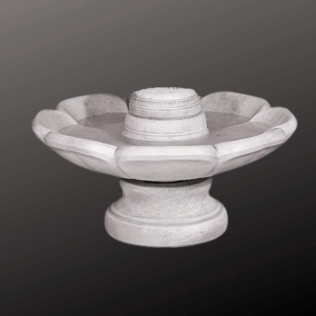 Marble Fountain with a Standing Lady 5ft - Image 4