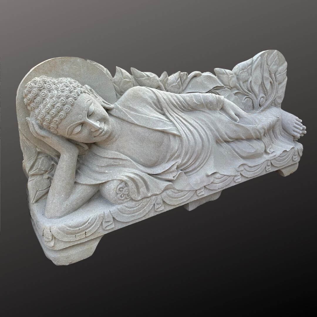 6 Feet Sleeping Buddha Statue - Image 3